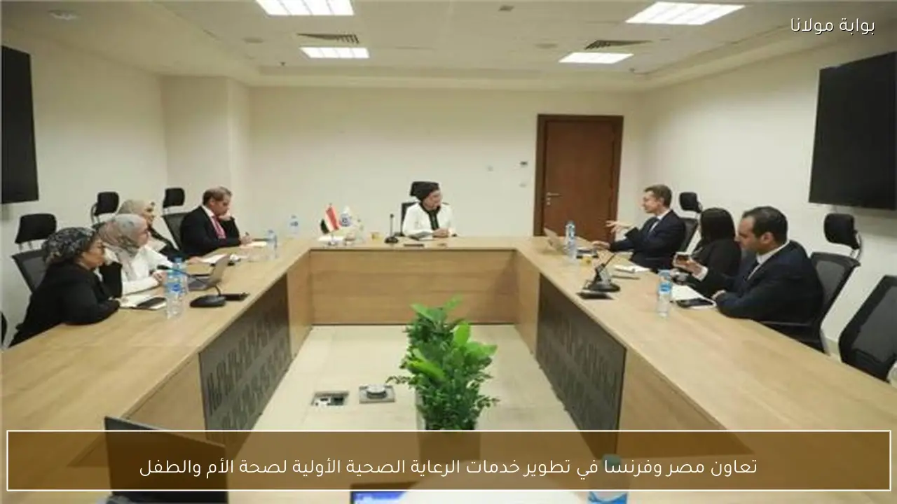 تعاون مصر وفرنسا في تطوير خدمات الرعاية الصحية الأولية لصحة الأم والطفل