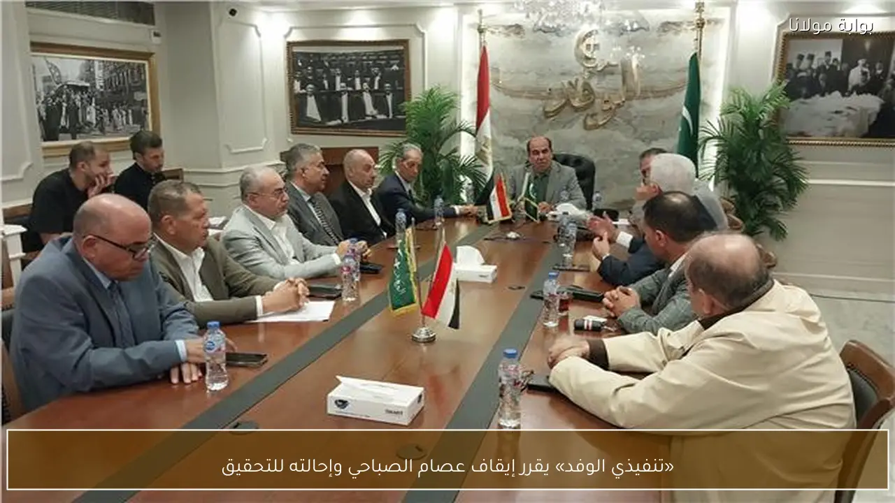 «تنفيذي الوفد» يقرر إيقاف عصام الصباحي وإحالته للتحقيق