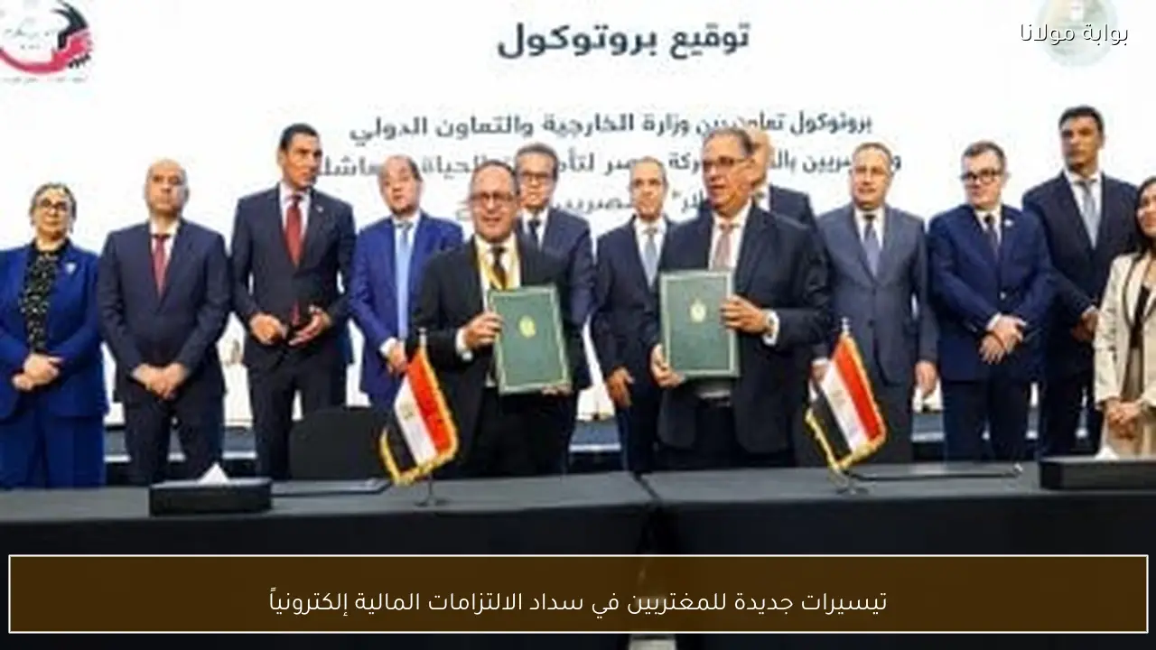 تيسيرات جديدة للمغتربين في سداد الالتزامات المالية إلكترونياً