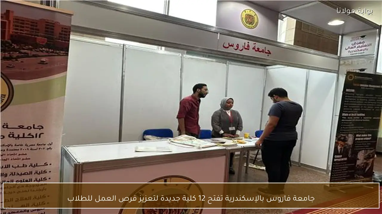 جامعة فاروس بالإسكندرية تفتح 12 كلية جديدة لتعزيز فرص العمل للطلاب