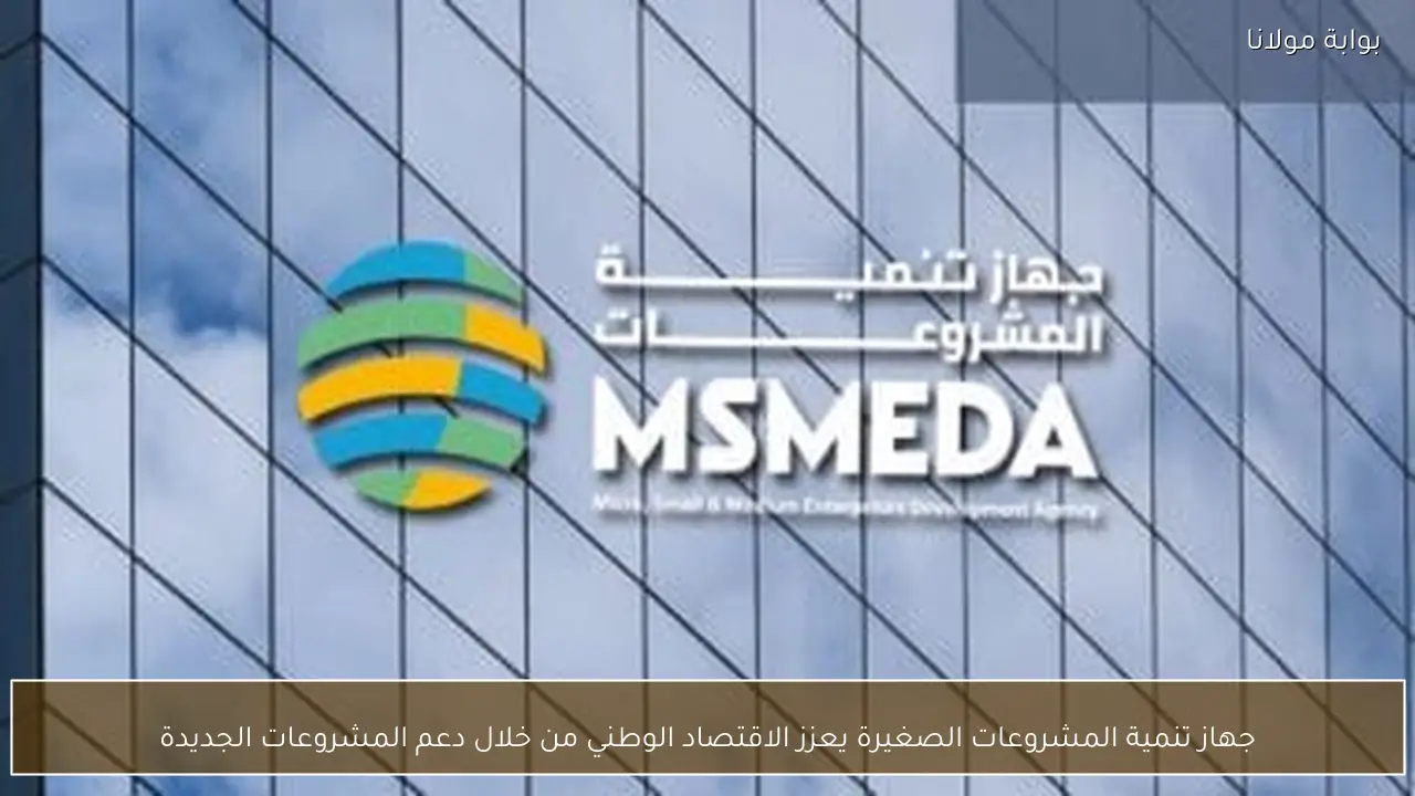 جهاز تنمية المشروعات الصغيرة يعزز الاقتصاد الوطني من خلال دعم المشروعات الجديدة