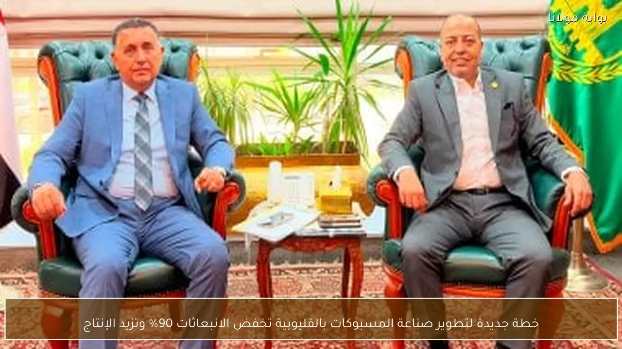 خطة جديدة لتطوير صناعة المسبوكات بالقليوبية تخفض الانبعاثات 90% وتزيد الإنتاج