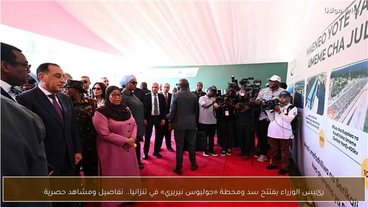 رئيس الوزراء يفتتح سد ومحطة «جوليوس نيريري» في تنزانيا.. تفاصيل ومشاهد حصرية
