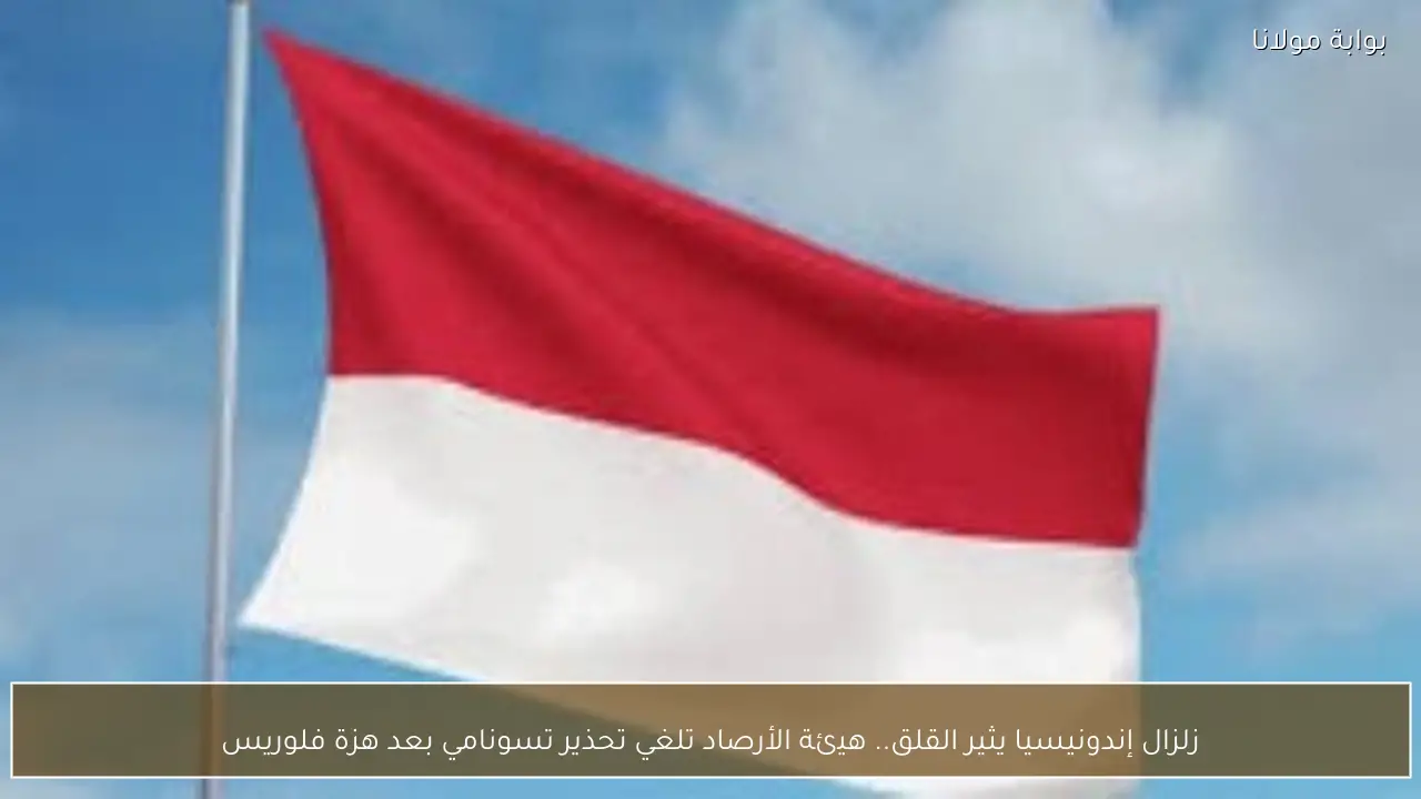 زلزال إندونيسيا يثير القلق.. هيئة الأرصاد تلغي تحذير تسونامي بعد هزة فلوريس