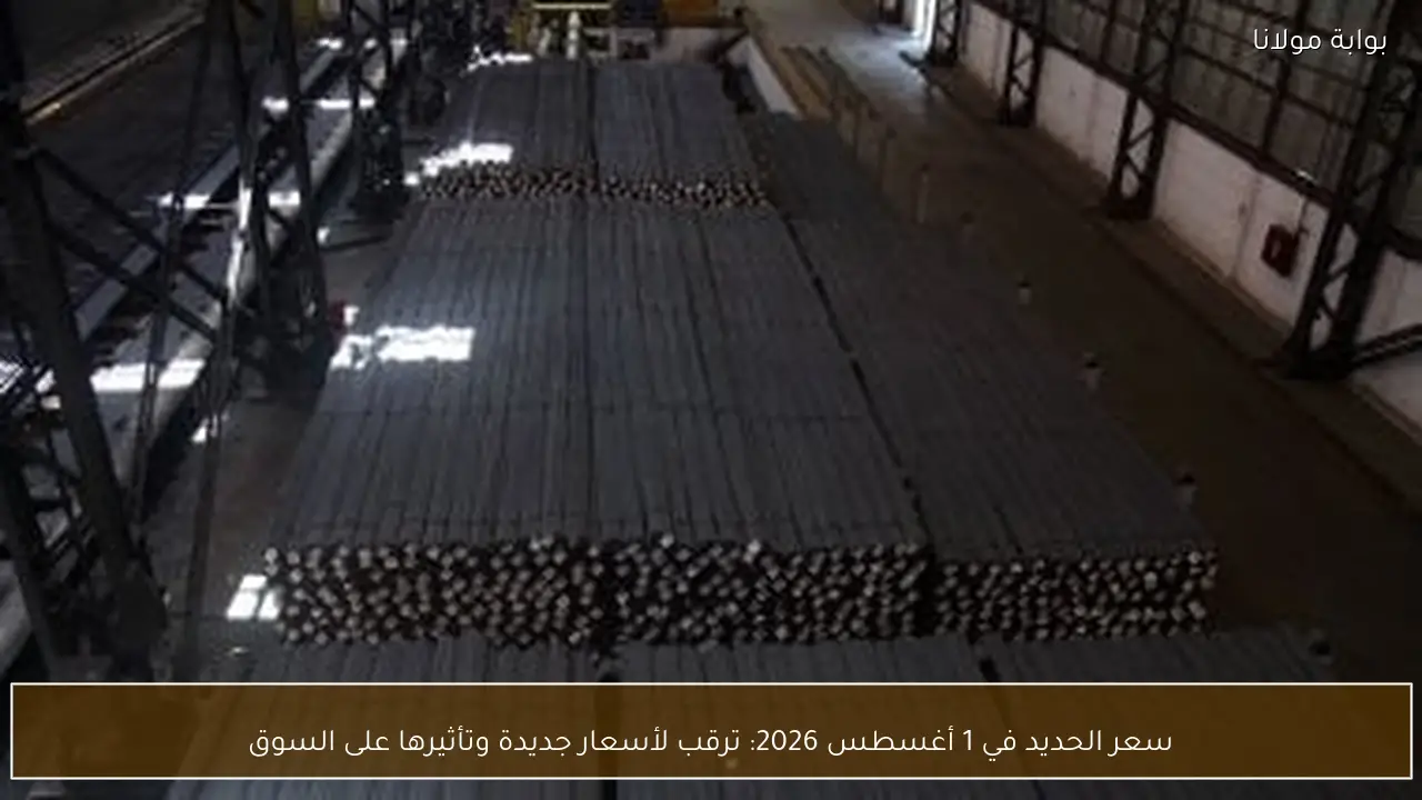 سعر الحديد في 1 أغسطس 2026: ترقب لأسعار جديدة وتأثيرها على السوق
