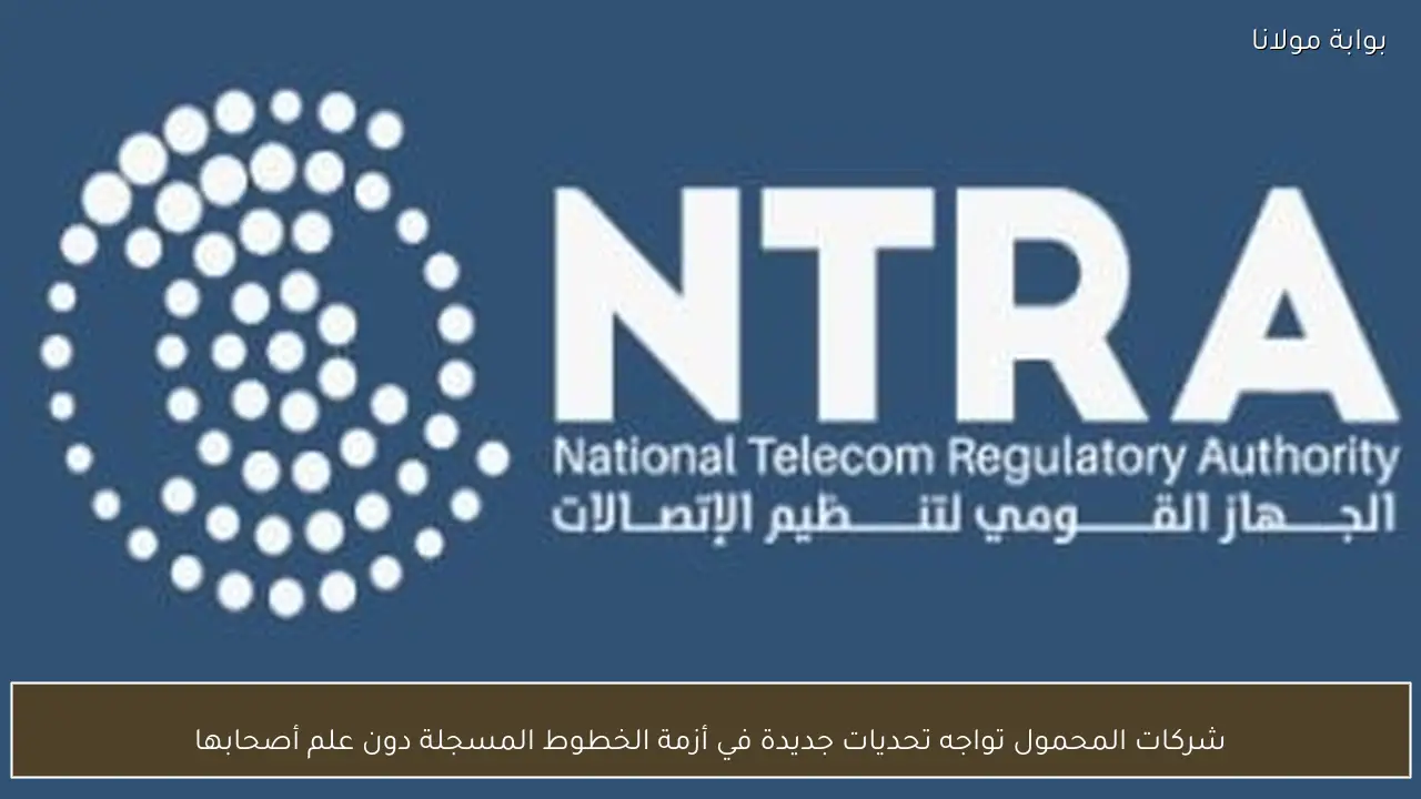 شركات المحمول تواجه تحديات جديدة في أزمة الخطوط المسجلة دون علم أصحابها