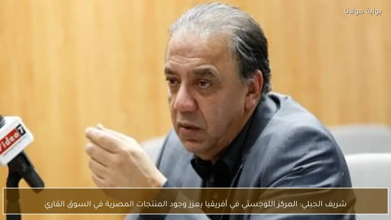 شريف الجبلي: المركز اللوجستي في أفريقيا يعزز وجود المنتجات المصرية في السوق القاري