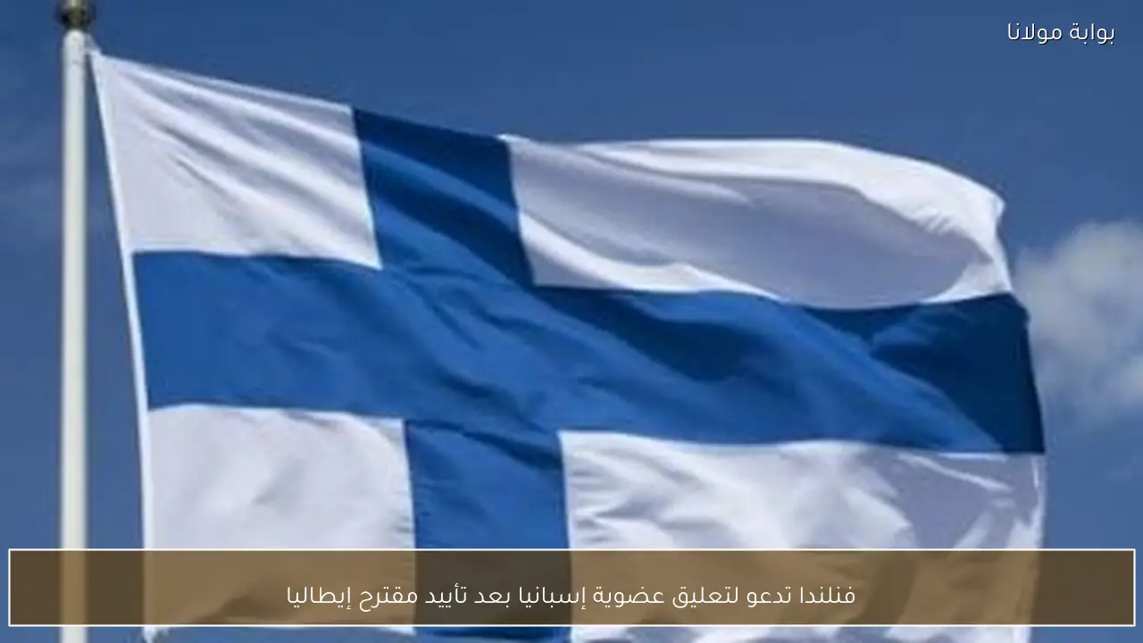 فنلندا تدعو لتعليق عضوية إسبانيا بعد تأييد مقترح إيطاليا