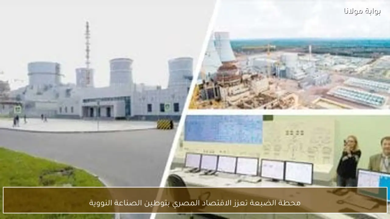 محطة الضبعة تعزز الاقتصاد المصري بتوطين الصناعة النووية