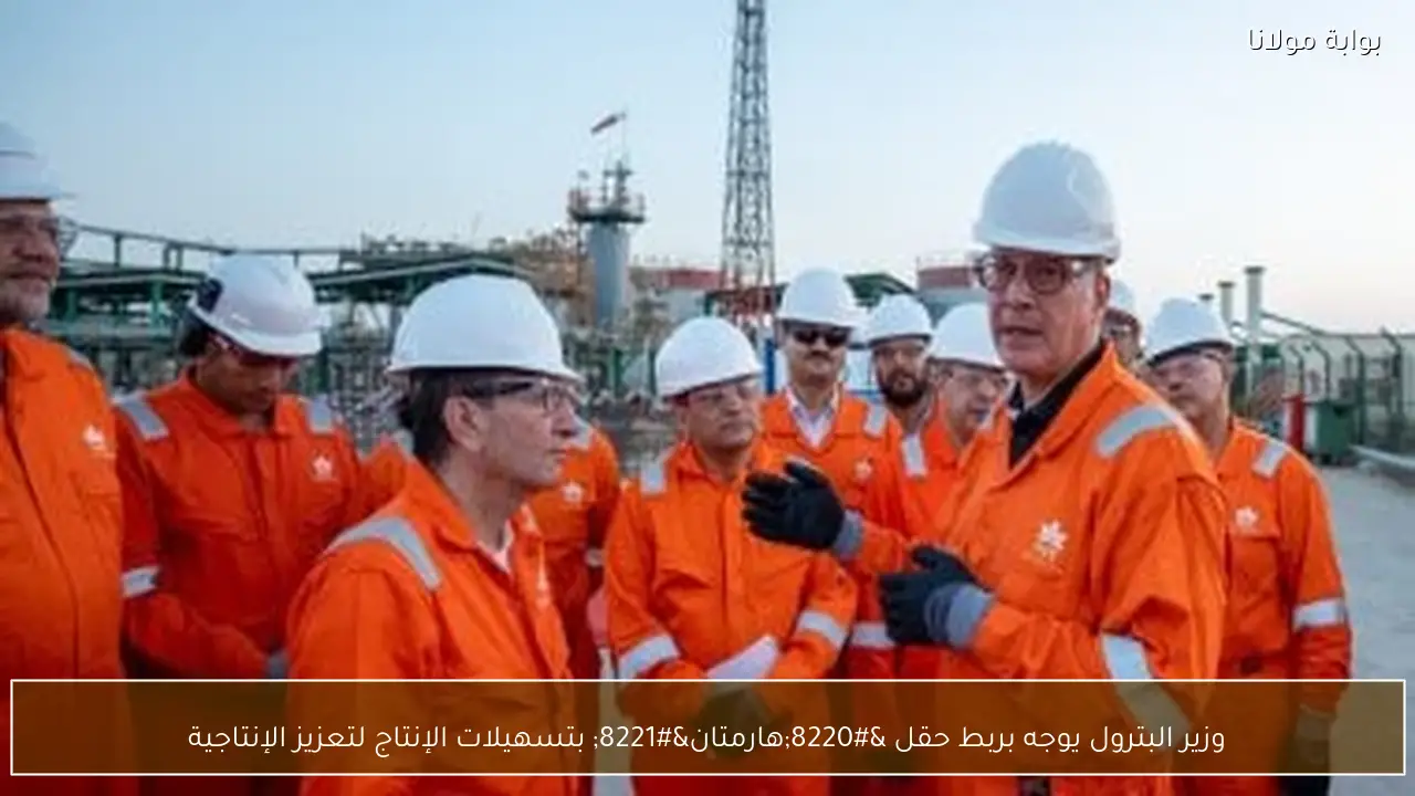 وزير البترول يوجه بربط حقل “هارمتان” بتسهيلات الإنتاج لتعزيز الإنتاجية