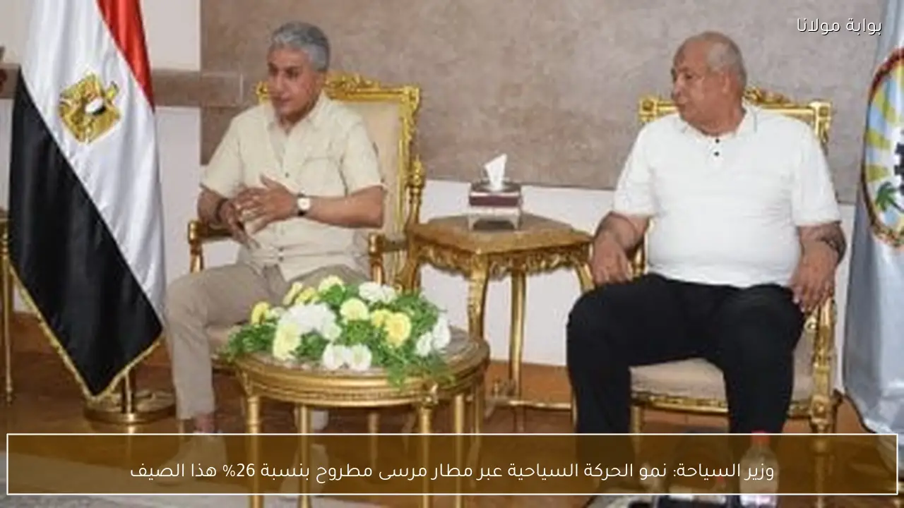 وزير السياحة: نمو الحركة السياحية عبر مطار مرسى مطروح بنسبة 26% هذا الصيف
