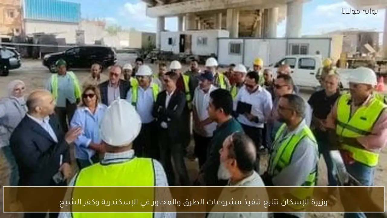 وزيرة الإسكان تتابع تنفيذ مشروعات الطرق والمحاور في الإسكندرية وكفر الشيخ