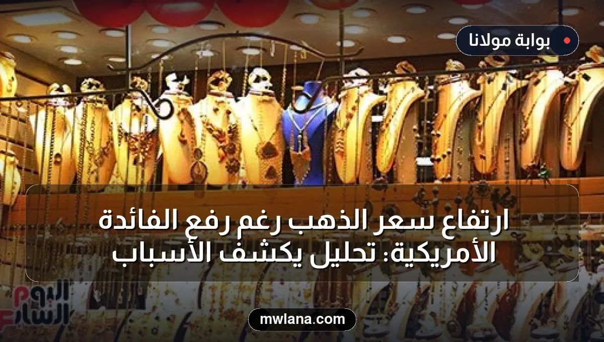 ارتفاع سعر الذهب رغم رفع الفائدة الأمريكية: تحليل يكشف الأسباب