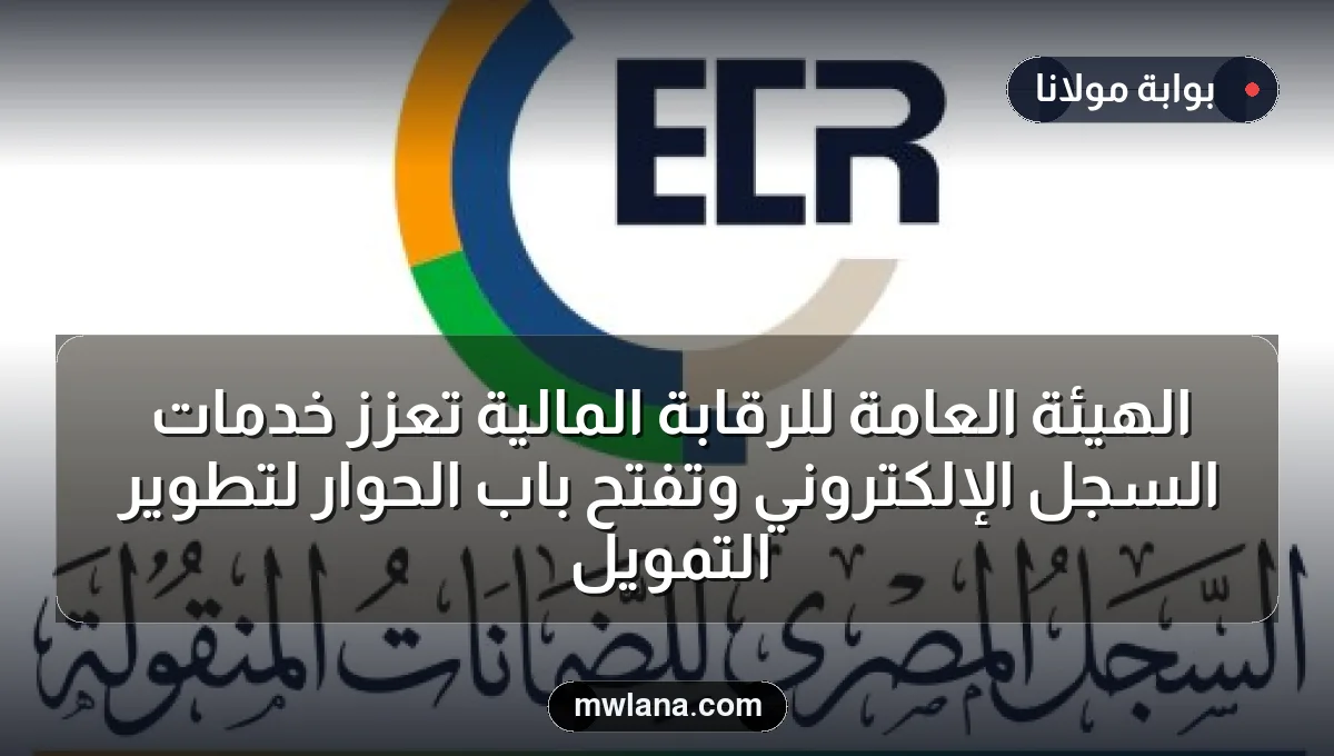 الهيئة العامة للرقابة المالية تعزز خدمات السجل الإلكتروني وتفتح باب الحوار لتطوير التمويل