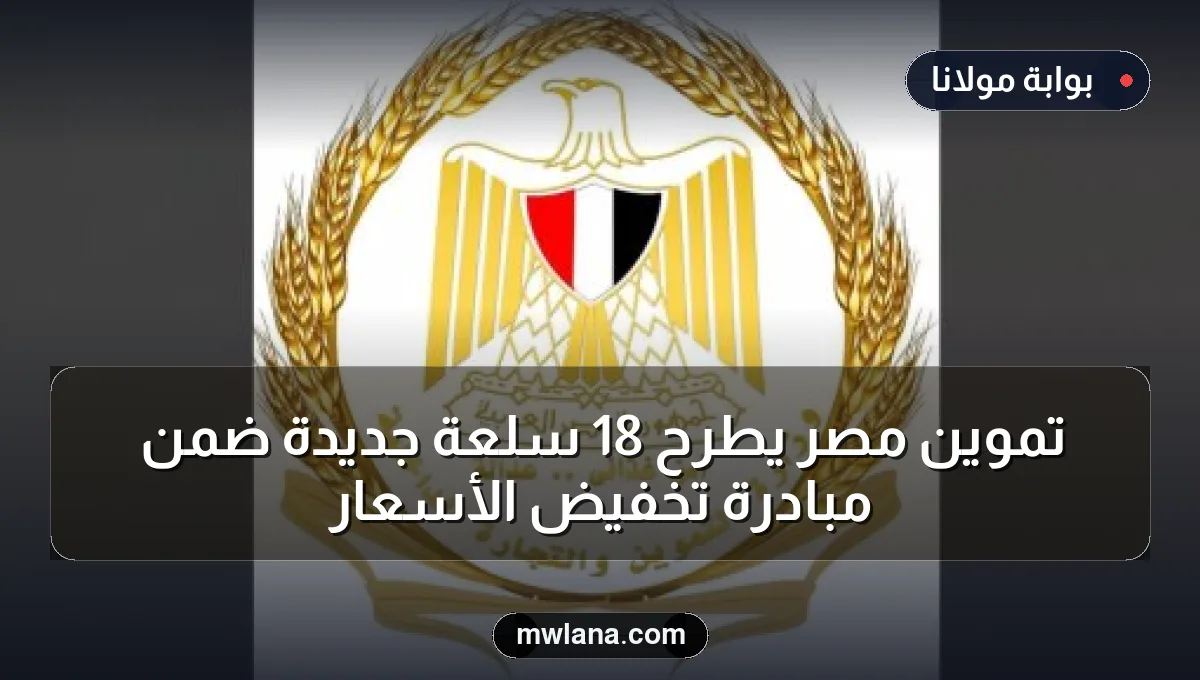 تموين مصر يطرح 18 سلعة جديدة ضمن مبادرة تخفيض الأسعار