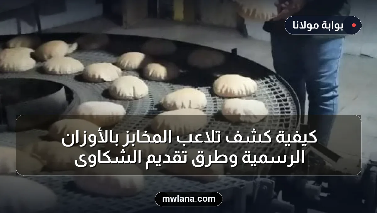كيفية كشف تلاعب المخابز بالأوزان الرسمية وطرق تقديم الشكاوى