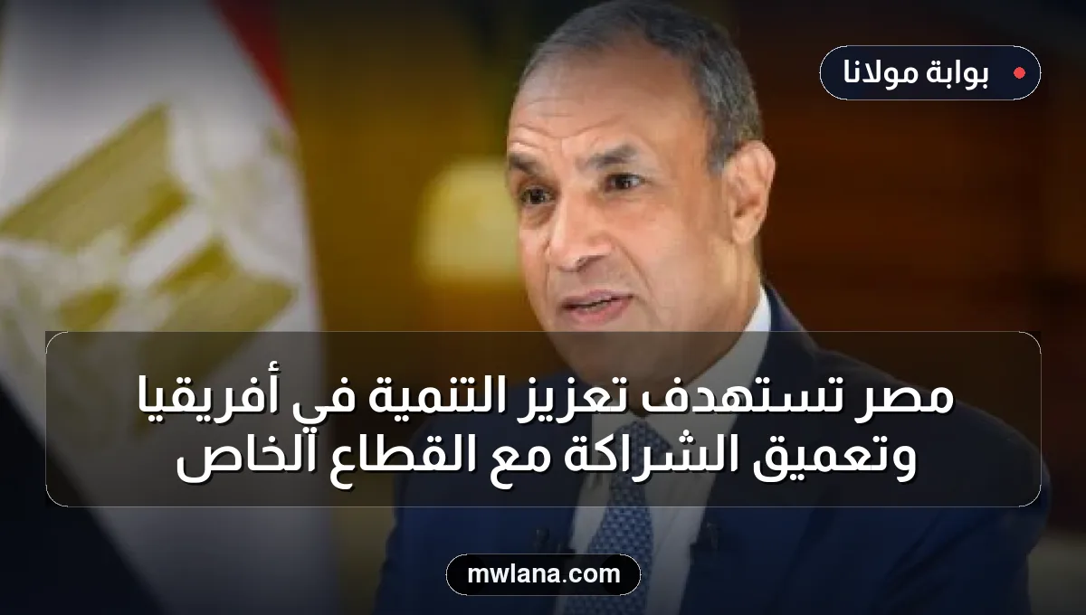 مصر تستهدف تعزيز التنمية في أفريقيا وتعميق الشراكة مع القطاع الخاص