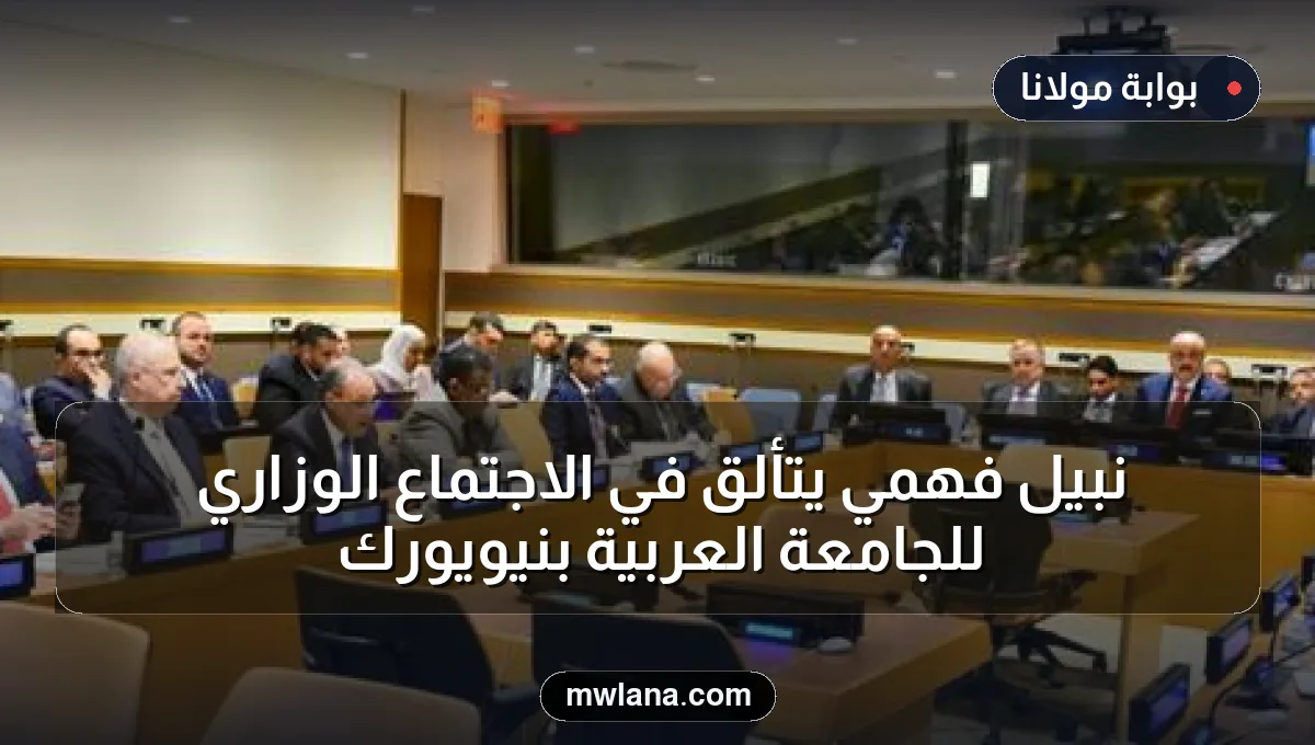 نبيل فهمي يتألق في الاجتماع الوزاري للجامعة العربية بنيويورك