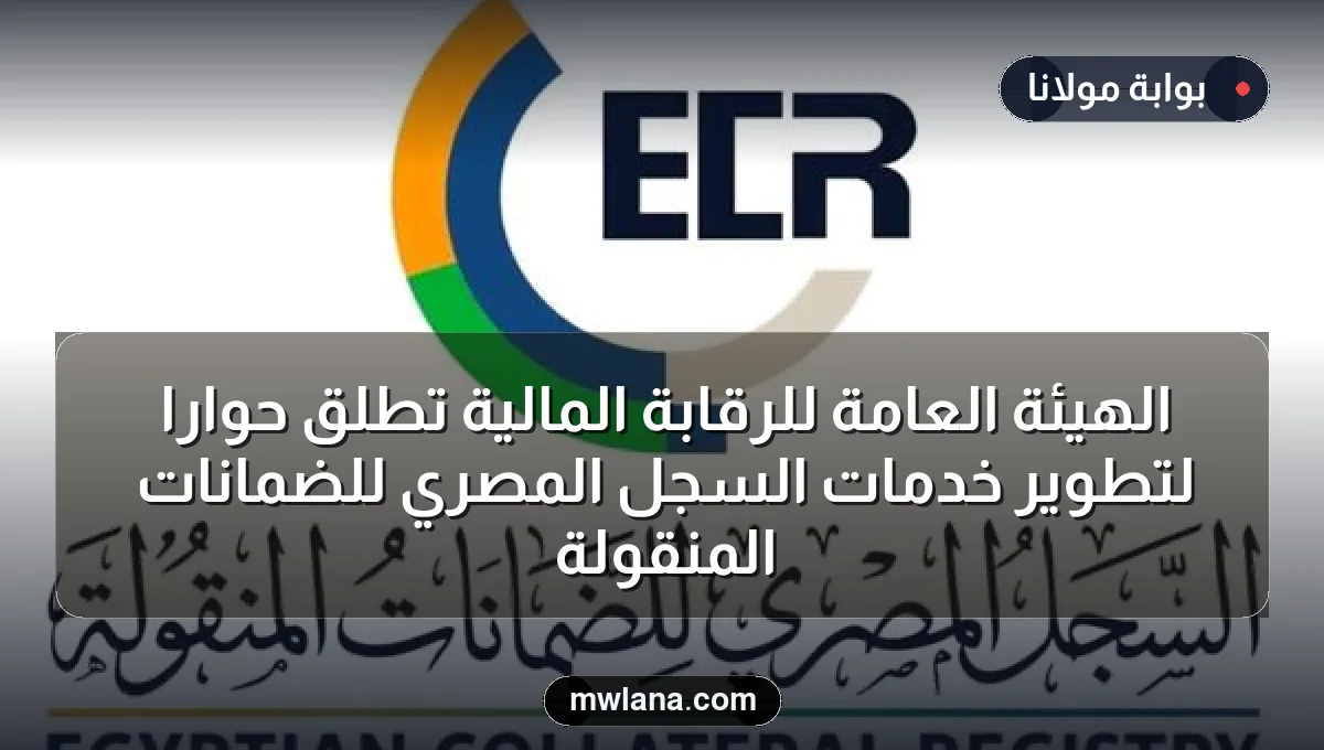 الهيئة العامة للرقابة المالية تطلق حوارًا لتطوير خدمات السجل المصري للضمانات المنقولة