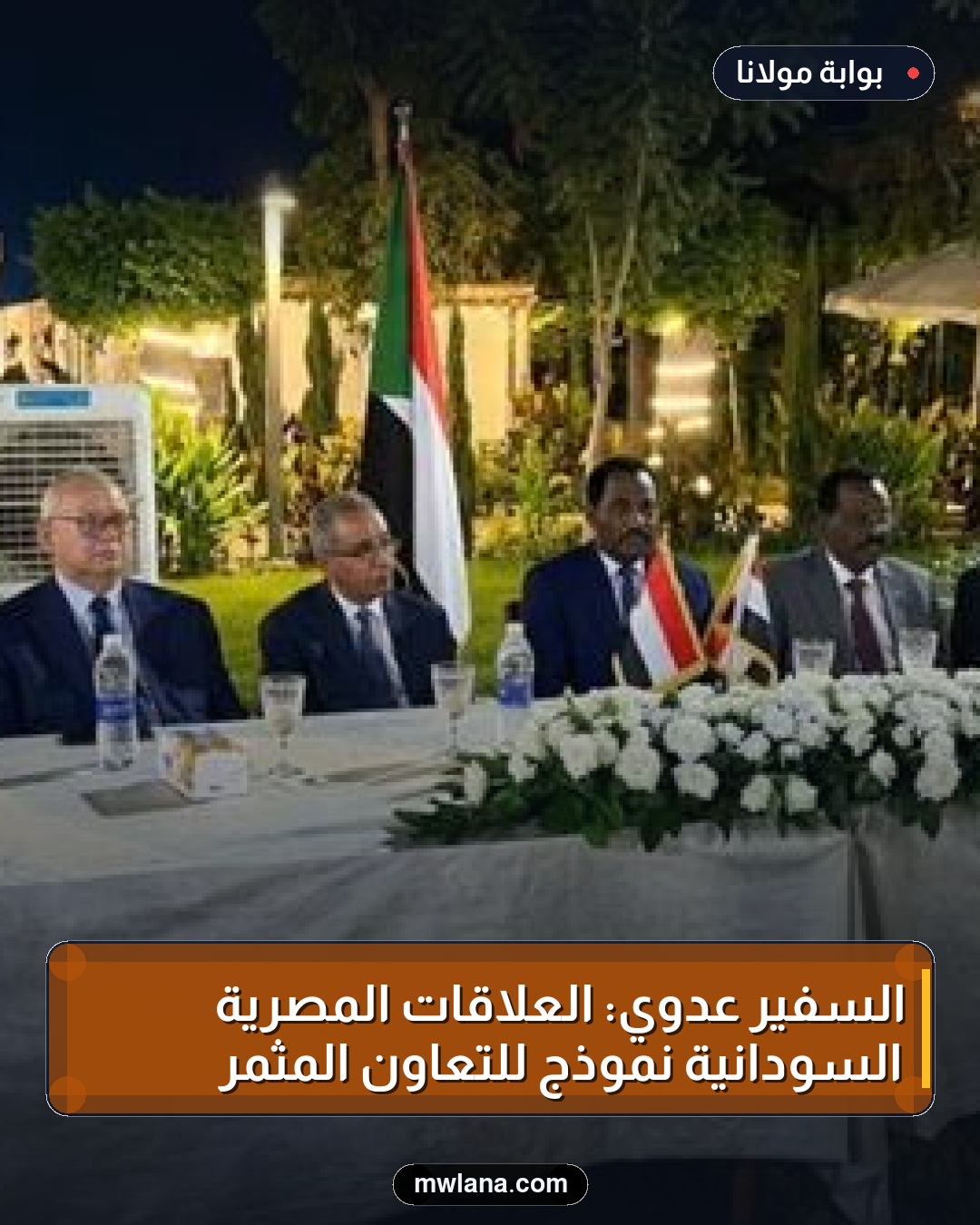 السفير عدوي: العلاقات المصرية السودانية نموذج للتعاون المثمر