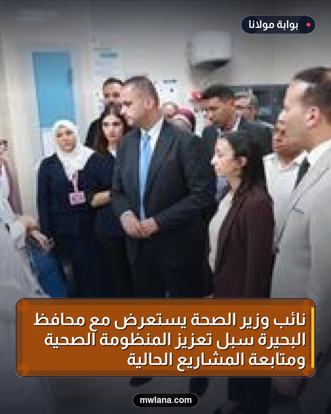 نائب وزير الصحة يستعرض مع محافظ البحيرة سبل تعزيز المنظومة الصحية ومتابعة المشاريع الحالية