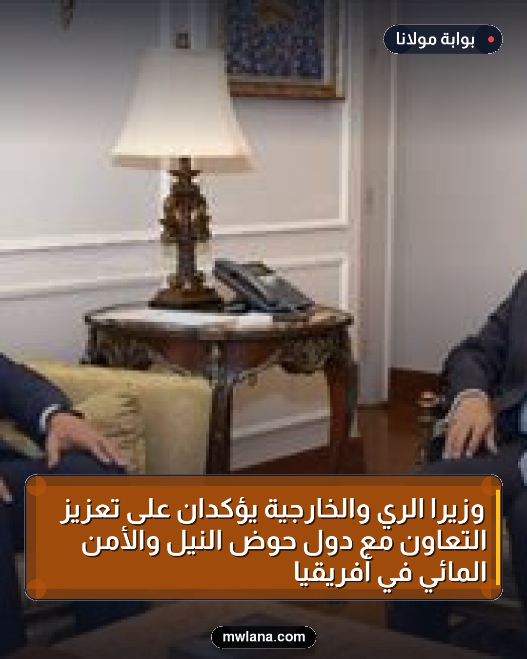وزيرَا الري والخارجية يؤكدان على تعزيز التعاون مع دول حوض النيل والأمن المائي في أفريقيا