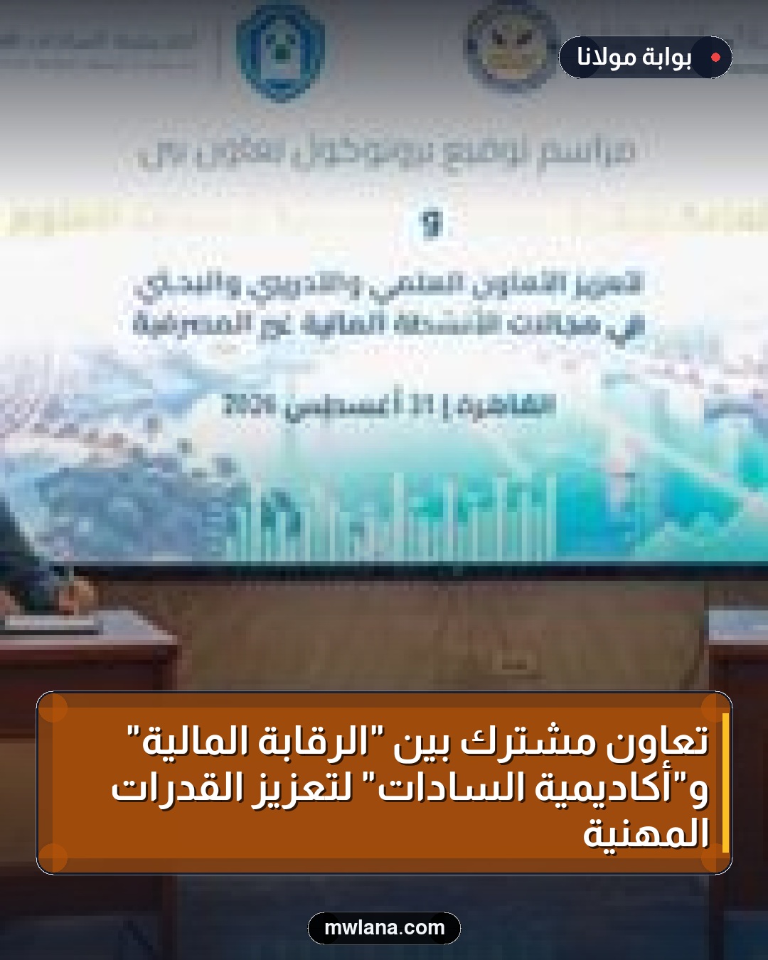 تعاون مشترك بين "الرقابة المالية" و"أكاديمية السادات" لتعزيز القدرات المهنية