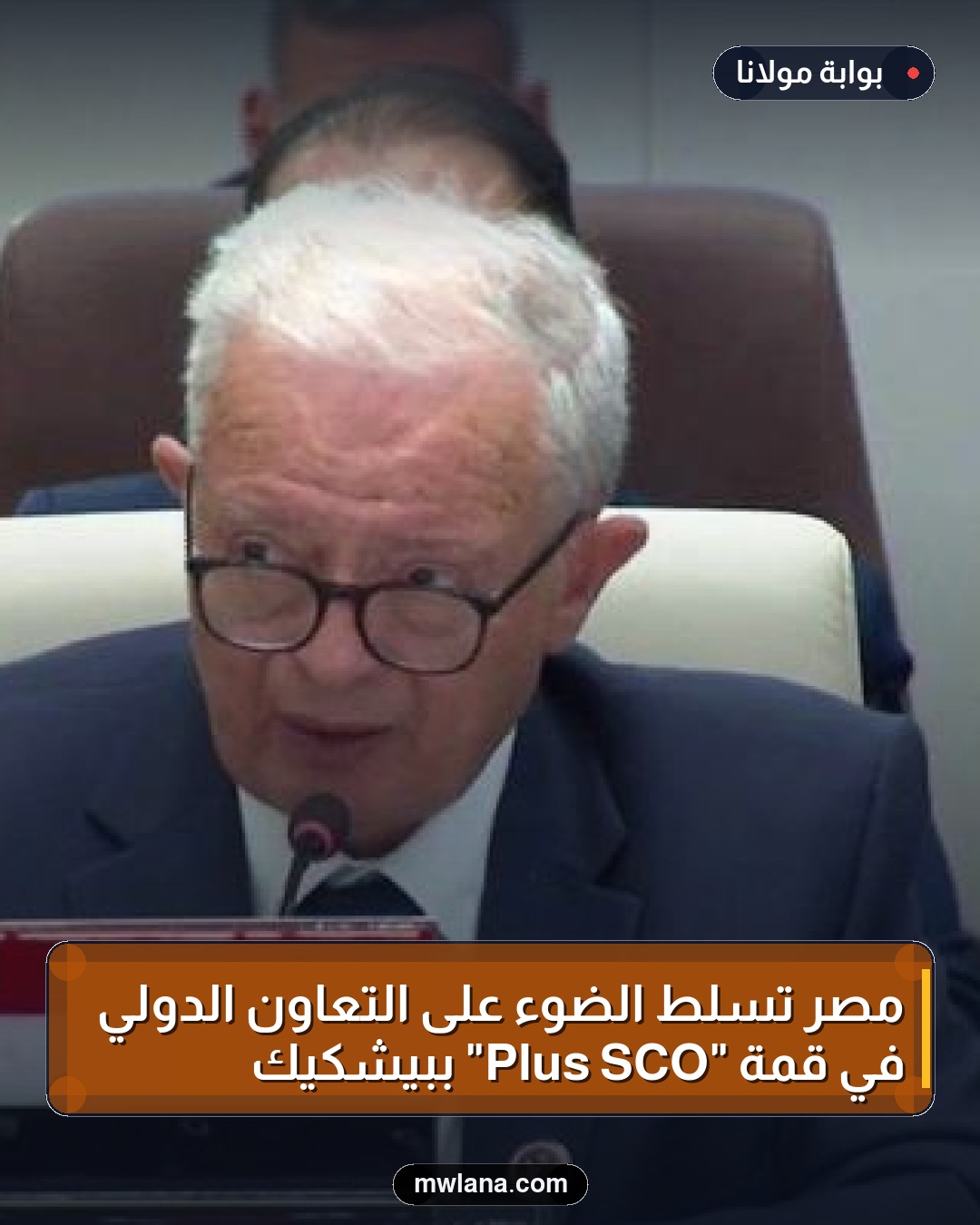 مصر تسلط الضوء على التعاون الدولي في قمة "SCO Plus" ببيشكيك