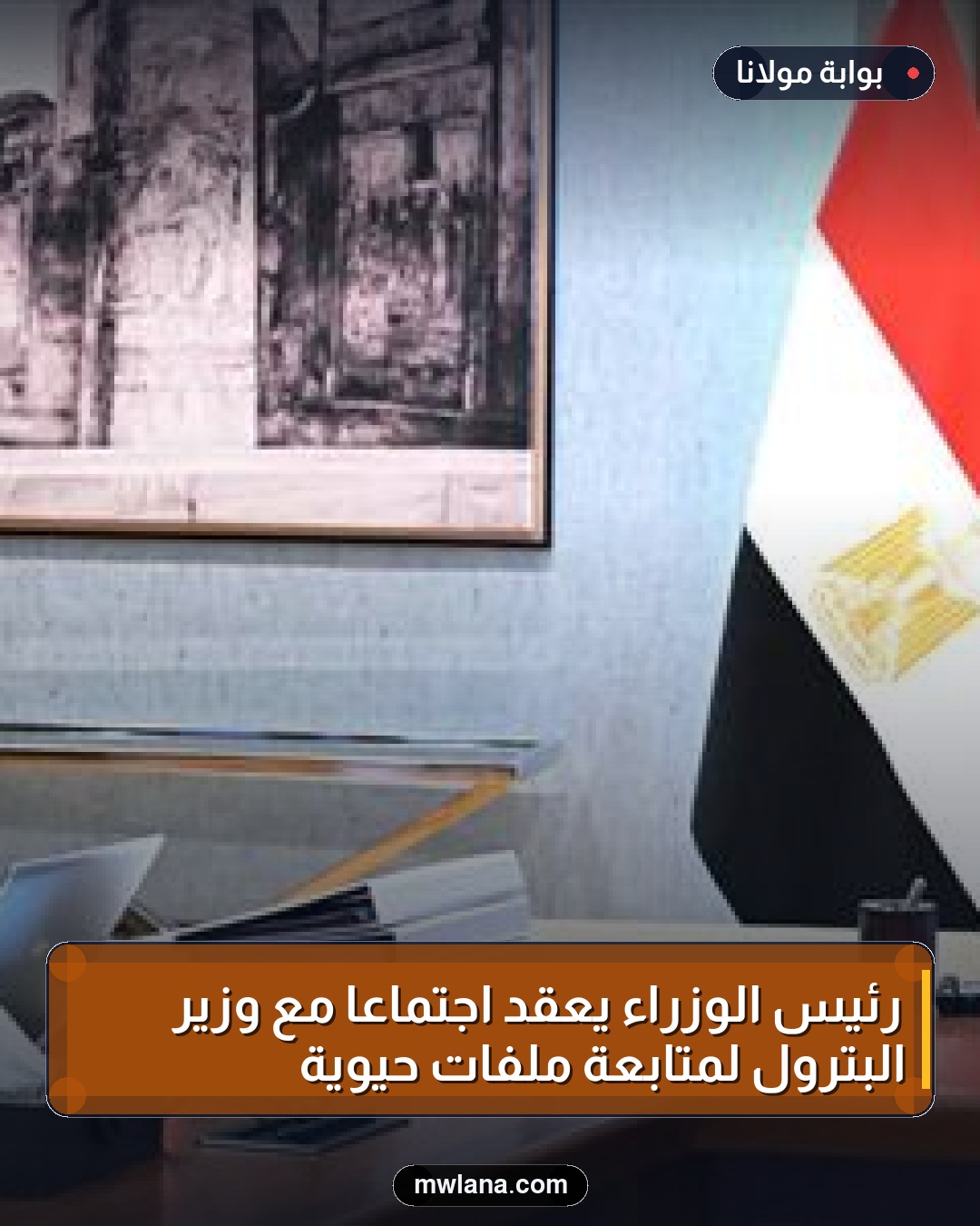 رئيس الوزراء يعقد اجتماعاً مع وزير البترول لمتابعة ملفات حيوية