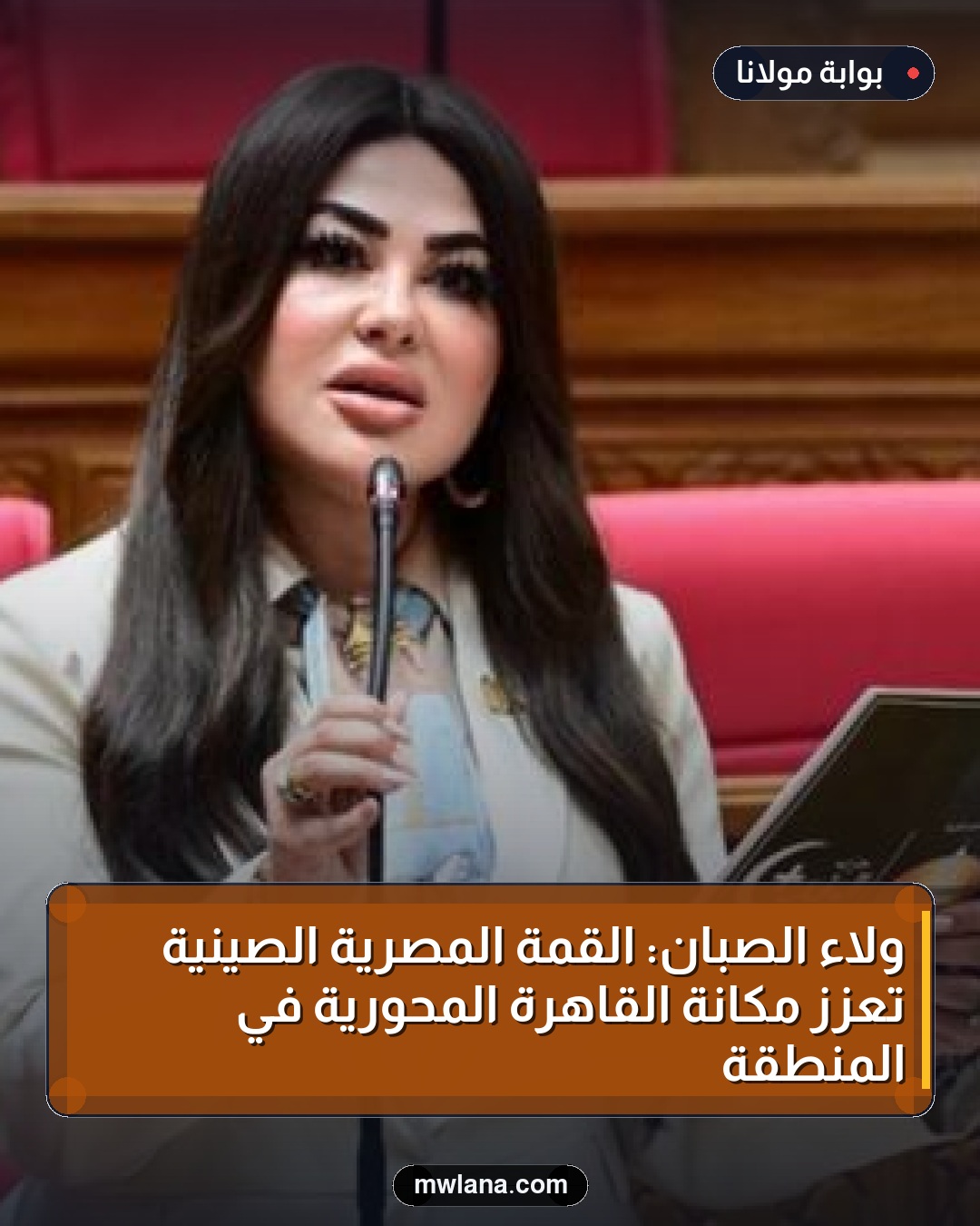 ولاء الصبان: القمة المصرية الصينية تعزز مكانة القاهرة المحورية في المنطقة