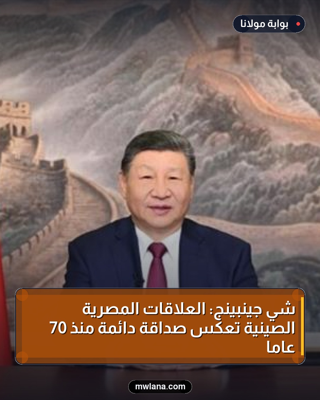 شي جينبينج: العلاقات المصرية الصينية تعكس صداقة دائمة منذ 70 عاماً