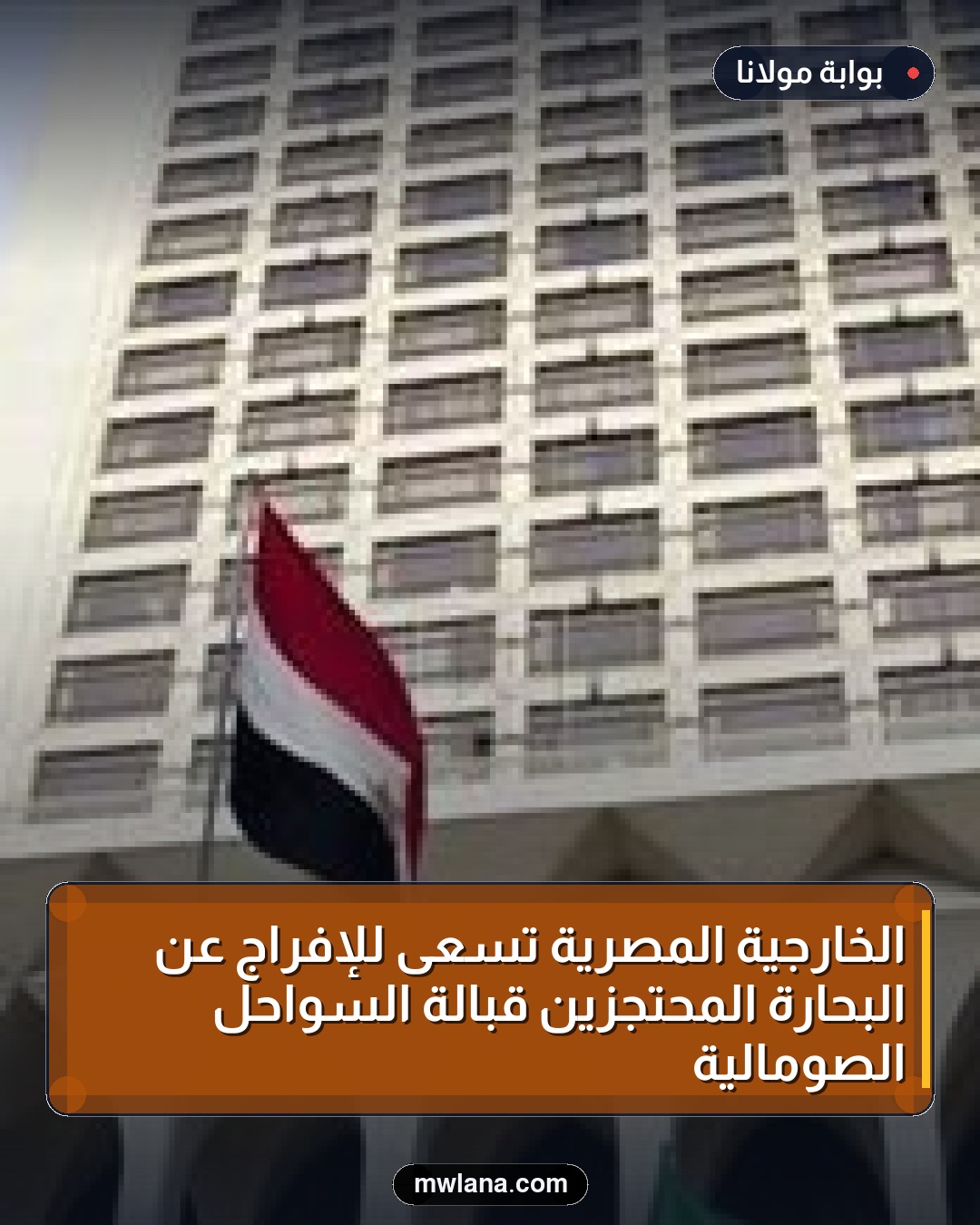 الخارجية المصرية تسعى للإفراج عن البحارة المحتجزين قبالة السواحل الصومالية