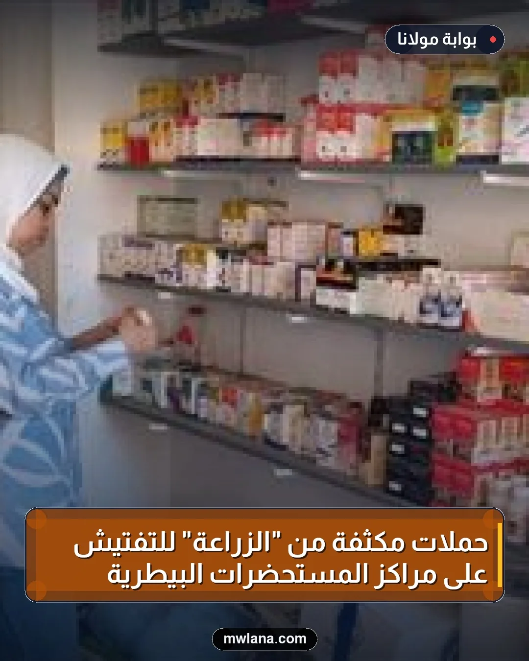 حملات مكثفة من "الزراعة" للتفتيش على مراكز المستحضرات البيطرية