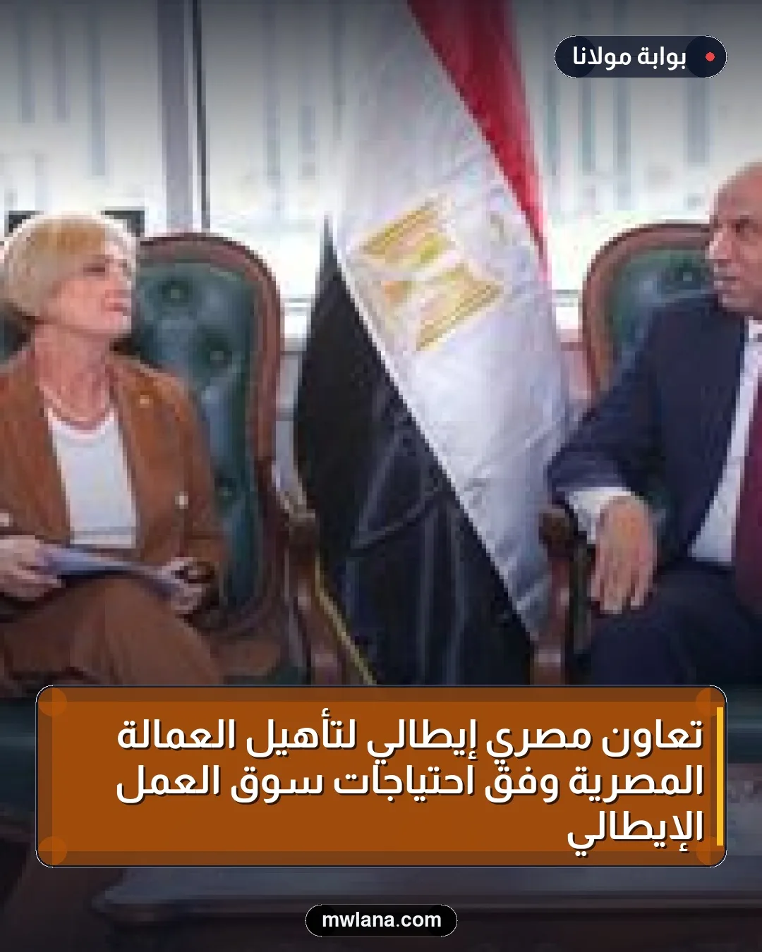 تعاون مصري إيطالي لتأهيل العمالة المصرية وفق احتياجات سوق العمل الإيطالي