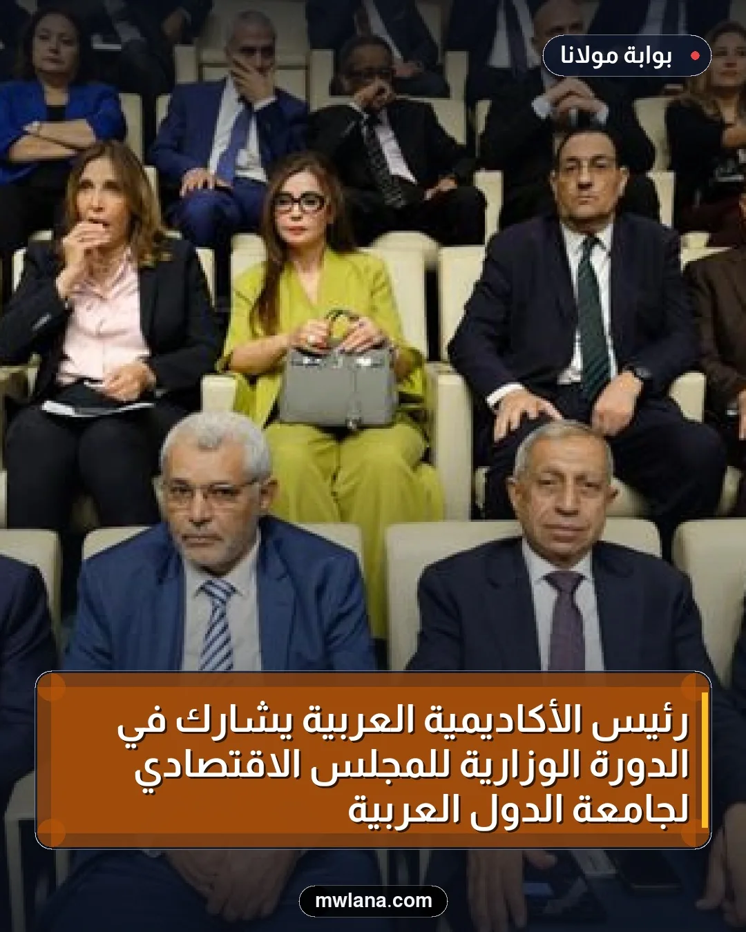 رئيس الأكاديمية العربية يشارك في الدورة الوزارية للمجلس الاقتصادي لجامعة الدول العربية