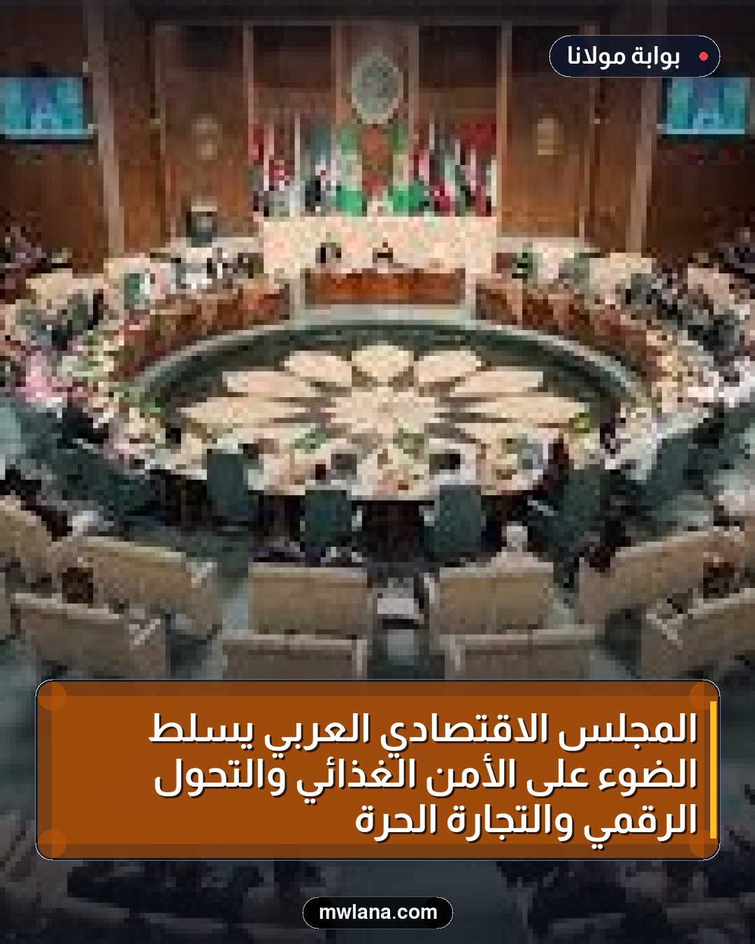 المجلس الاقتصادي العربي يسلط الضوء على الأمن الغذائي والتحول الرقمي والتجارة الحرة