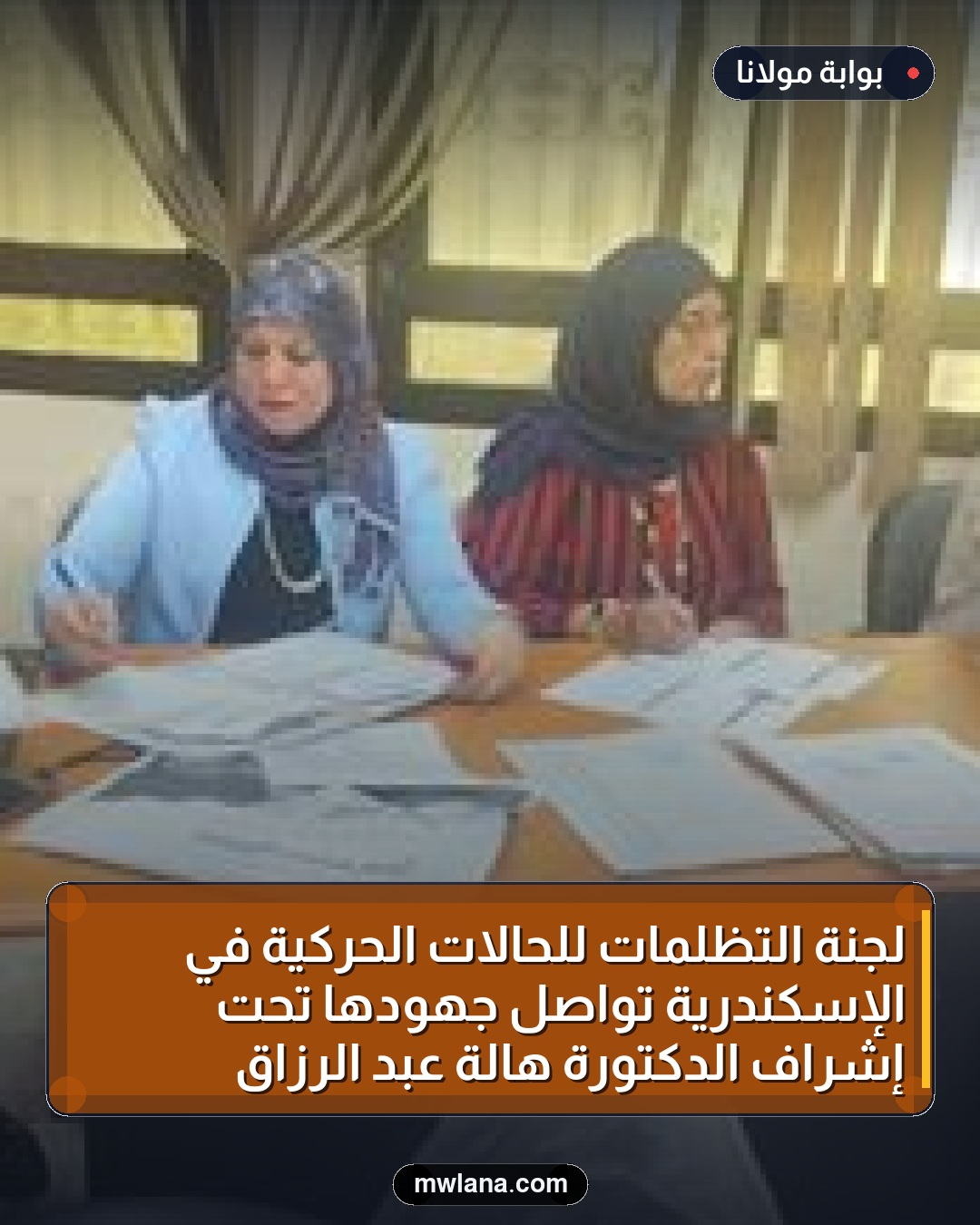 لجنة التظلمات للحالات الحركية في الإسكندرية تواصل جهودها تحت إشراف الدكتورة هالة عبد الرزاق