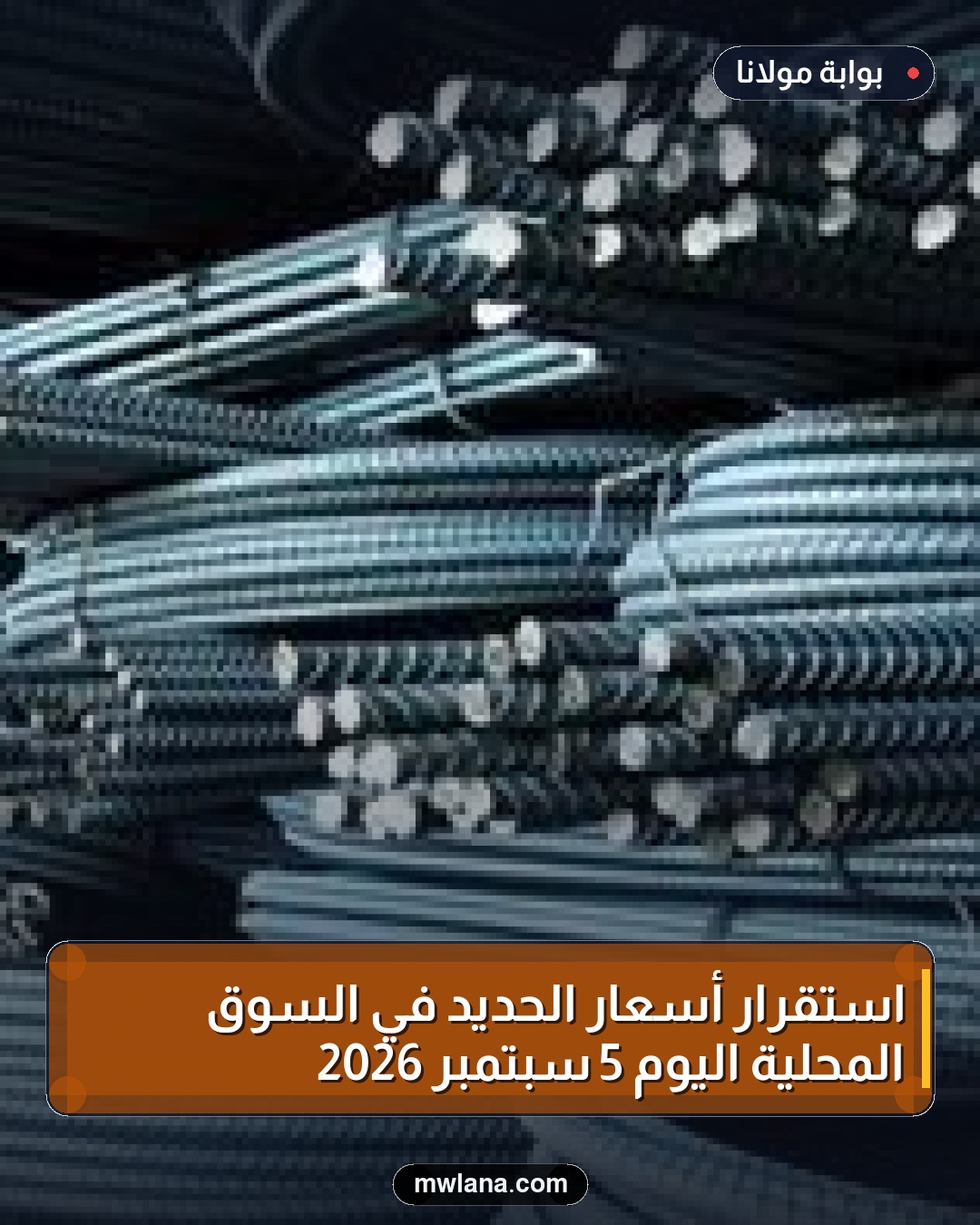 استقرار أسعار الحديد في السوق المحلية اليوم 5 سبتمبر 2026