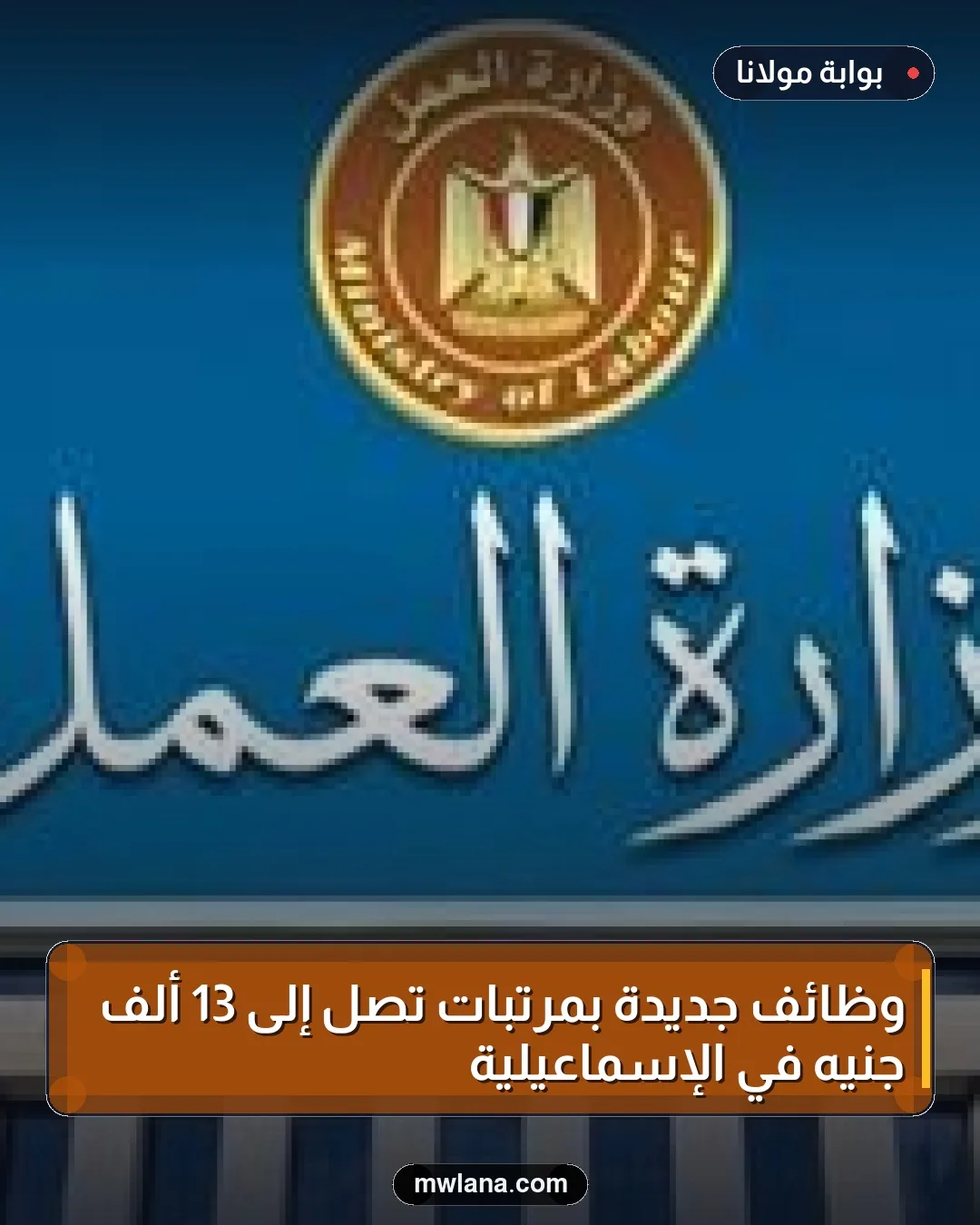 وظائف جديدة بمرتبات تصل إلى 13 ألف جنيه في الإسماعيلية