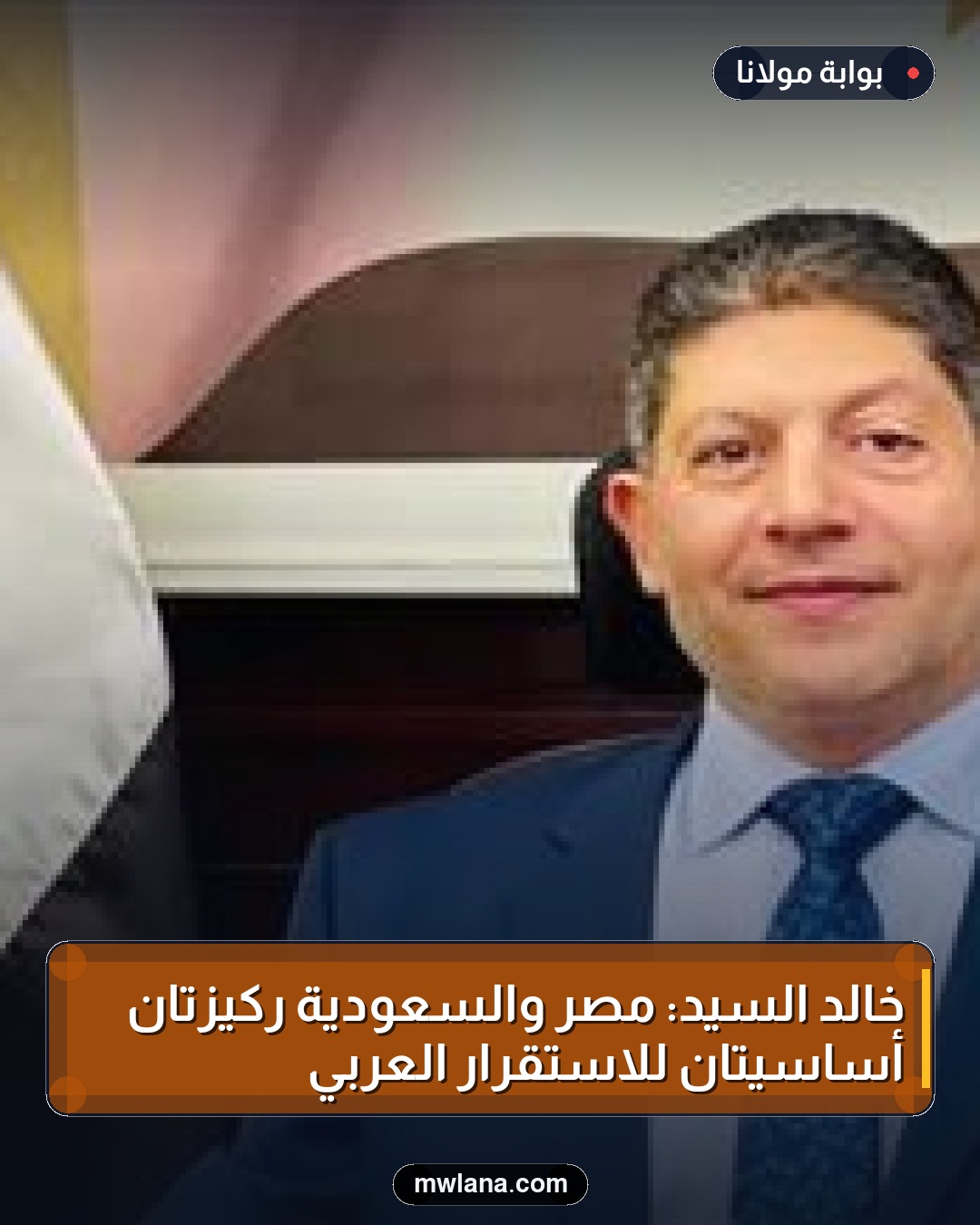 خالد السيد: مصر والسعودية ركيزتان أساسيتان للاستقرار العربي