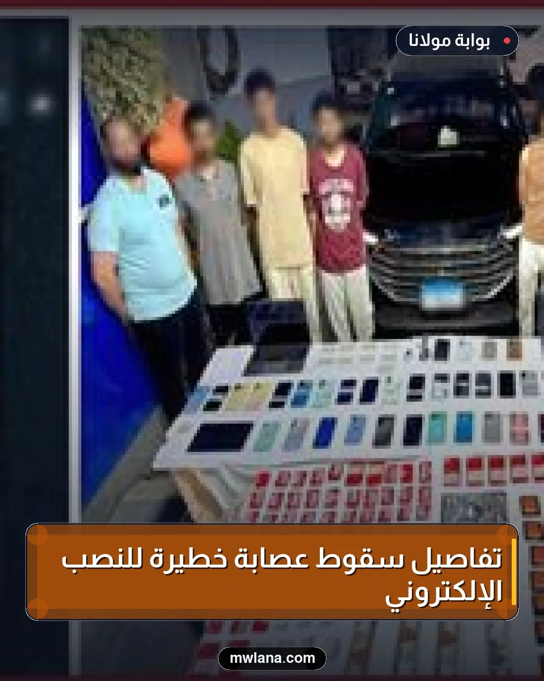 تفاصيل سقوط عصابة خطيرة للنصب الإلكتروني