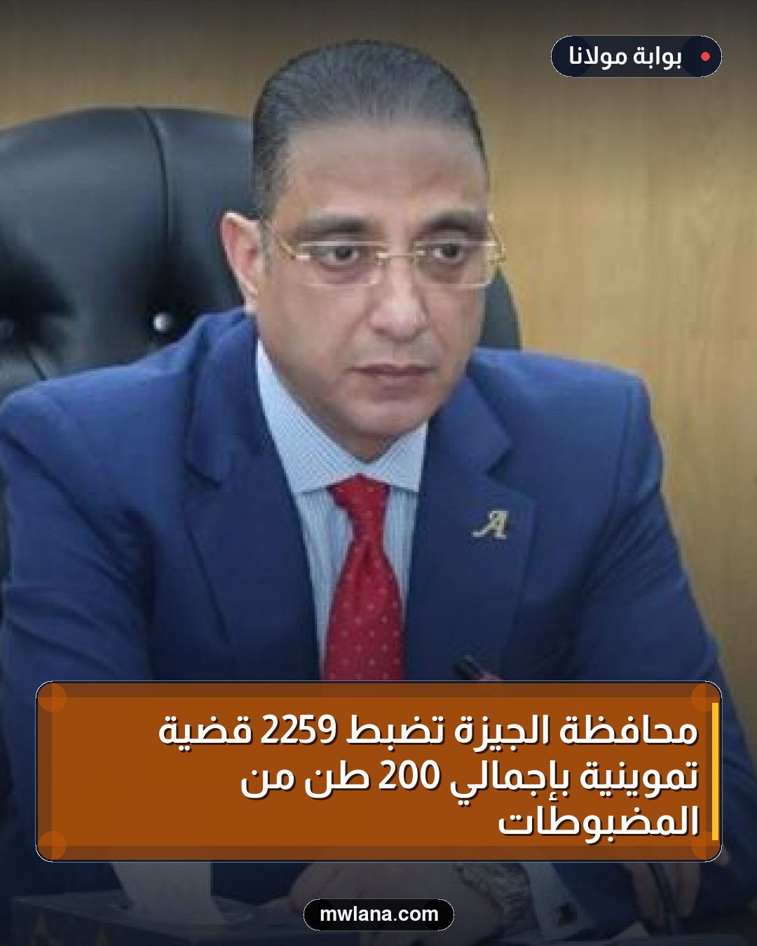 محافظة الجيزة تضبط 2259 قضية تموينية بإجمالي 200 طن من المضبوطات