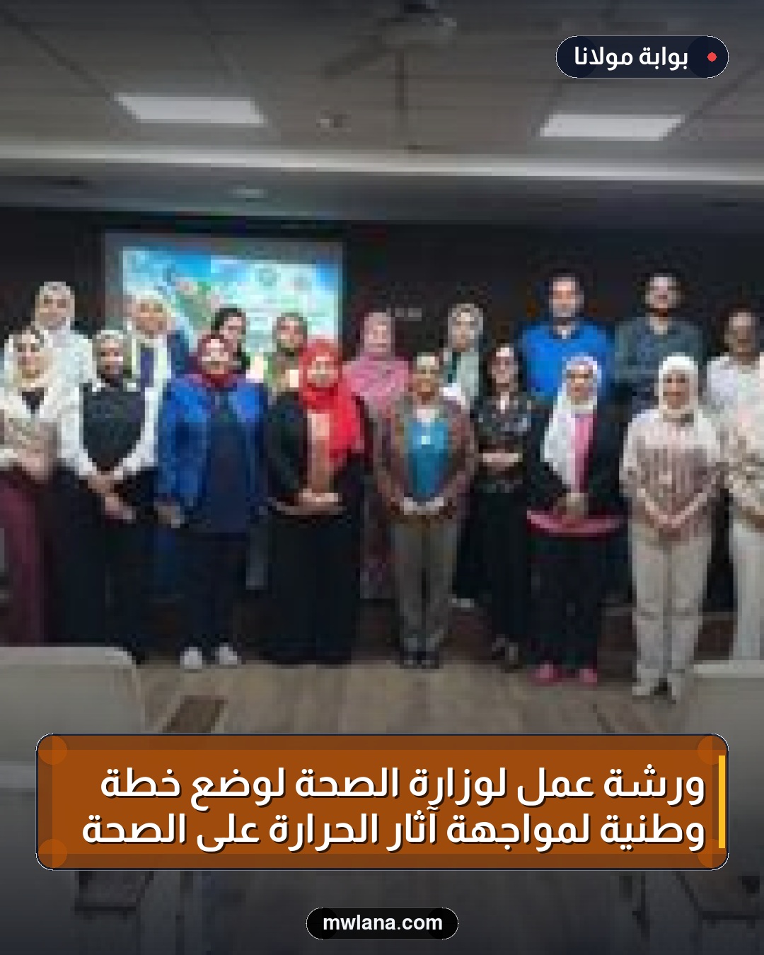 ورشة عمل لوزارة الصحة لوضع خطة وطنية لمواجهة آثار الحرارة على الصحة