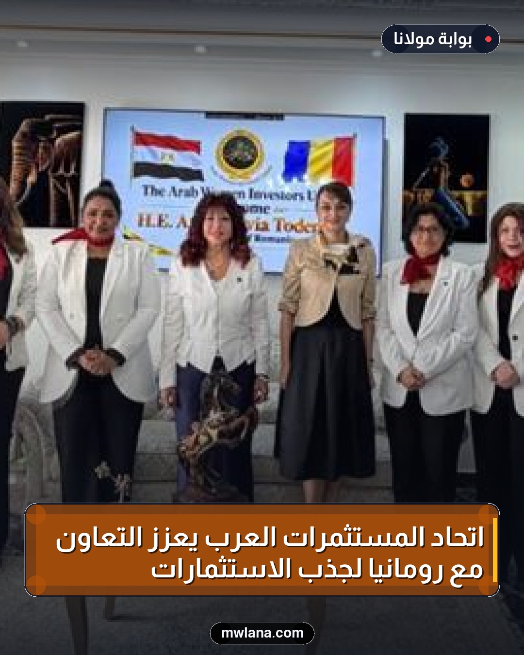 اتحاد المستثمرات العرب يعزز التعاون مع رومانيا لجذب الاستثمارات