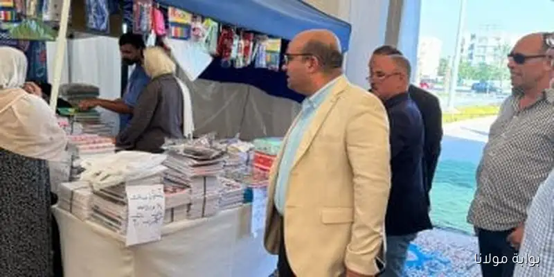 رئيس جهاز حدائق أكتوبر يطلق معرض “أهلاً مدارس”