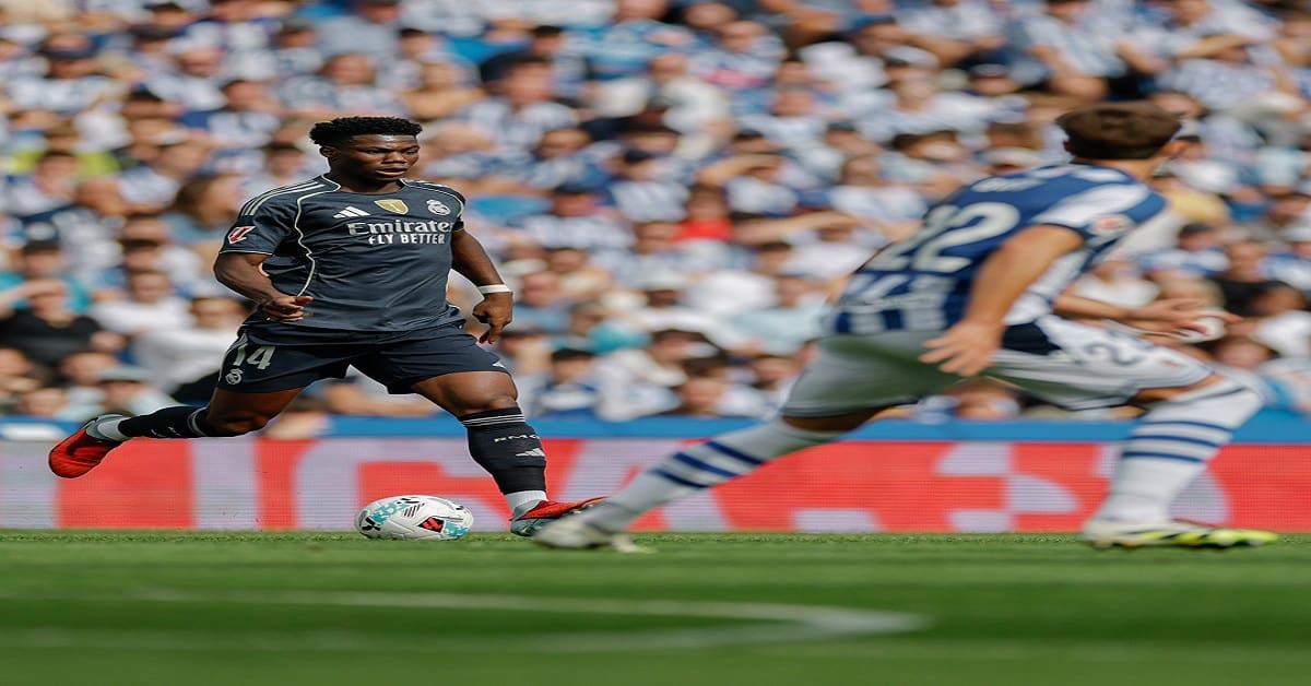 الريال يواصل تألقه ويعزز صدارته في الليغا بعد انتصاره على سوسيداد اليوم السبت