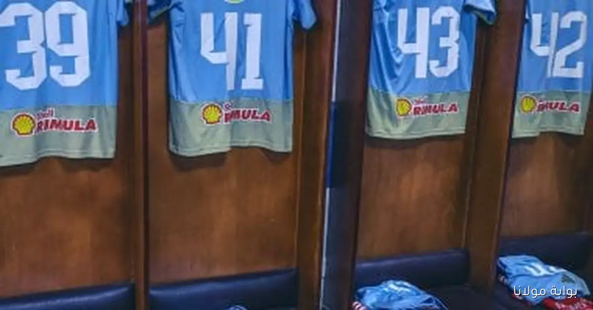 الأهلي يشارك صوراً من غرفة خلع ملابس الفريق استعداداً لمواجهة الحدود في الدوري