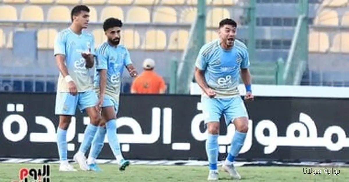 ياسر إبراهيم يسجل الهدف الثالث للأهلي في مرمى حرس الحدود والنتيجة 3-2 مع لقطات مميزة
