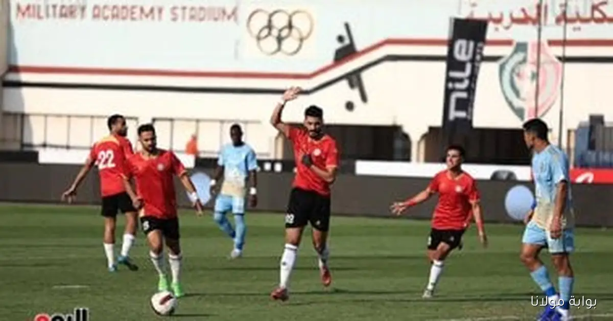 إسلام أبو سليمة يحرز هدف التعادل لحرس الحدود أمام الأهلي في مباراة مثيرة انتهت بالتعادل 2-2 مع صور توثق اللحظات الحماسية