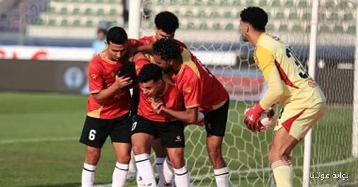 محمد حمدى زكى يحقق التعادل لحرس الحدود ضد الأهلى ويتجنب الاحتفال.. صور